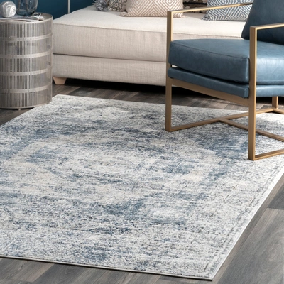 Nuloom Jayla Barbed Iris Medallion Area Rug