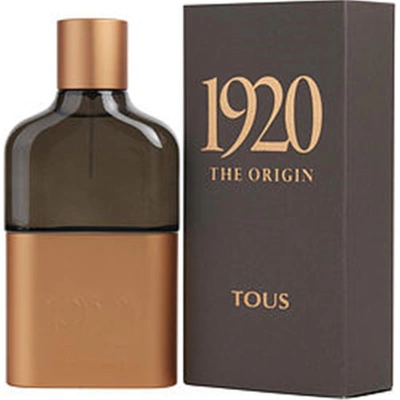 Shop Tous 304682 3.4 oz Eau De Parfum Spray 1920 The Origin For Men
