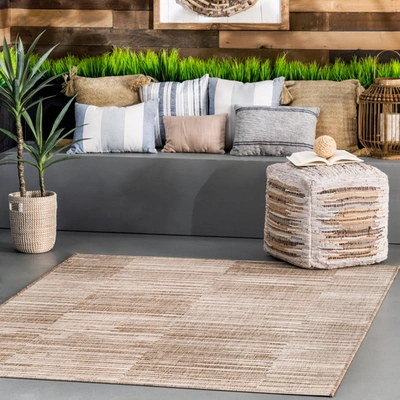 Nuloom Shirlene Stripes Outdoor Area Rug