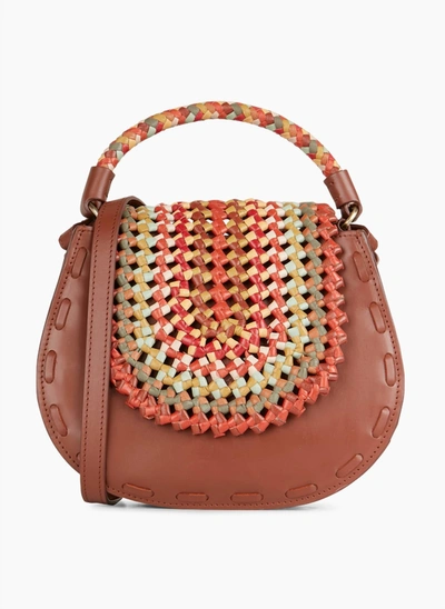 Shop Cotélac Les Sacs Small Bag In Tan In Multi