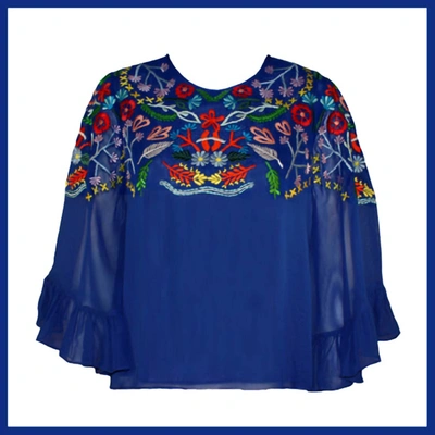 Shop Vintage Collection Women's King Tunic In Royal Blue