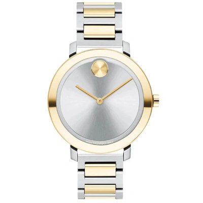 Shop Movado Women's Bold Silver Dial Watch In Gold