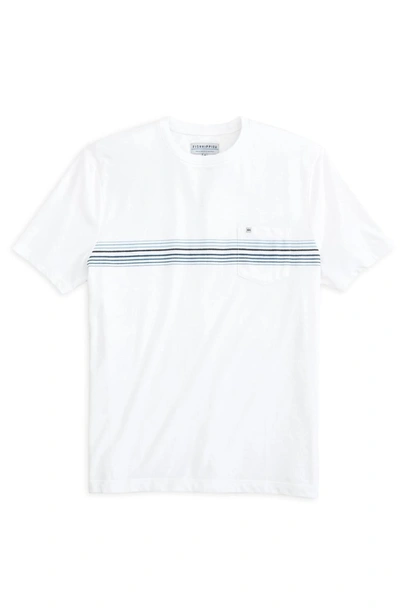 Fish Hippie Co Men's Bodega Engineered Pocket Tee In White In White