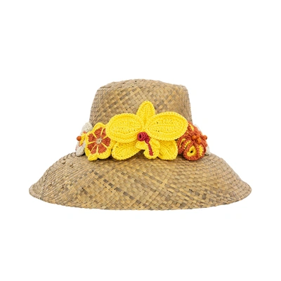 Shop The Sak Clara Straw Hat In Yellow