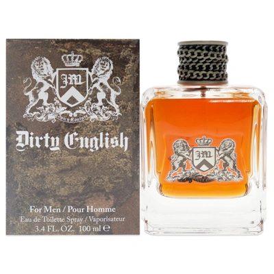 Shop Juicy Couture Dirty English For Men 3.4 oz Edt Spray