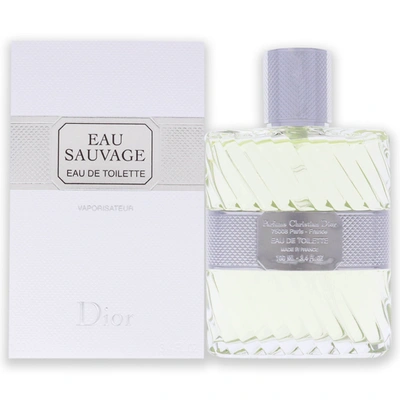 Shop Dior Eau Sauvage By Christian  For Men - 3.4 oz Edt Spray