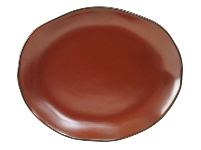 Tuxton Artisan Platter 13-1/4"x11", 12 Pieces