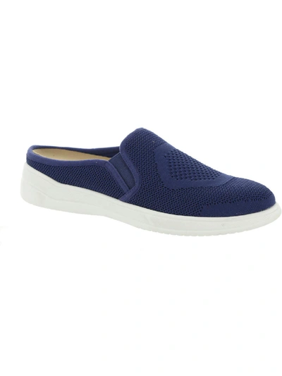 Shop Array Mckayla Womens Lifestyle Slip On Athletic And Training Shoes In Blue