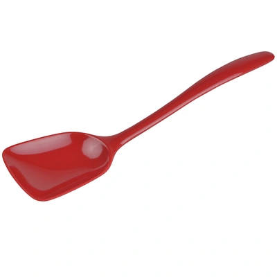 Shop Gourmac 11-inch Melamine Spoon In Red