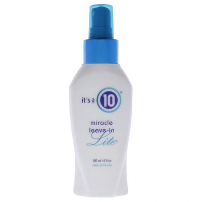Shop It's A 10 Miracle Leave-in Lite By Its A 10 For Unisex - 4 oz Spray