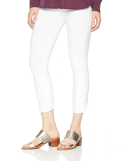 Shop Lyssé Ultrasuede Legging With Knee Seam Detail In White
