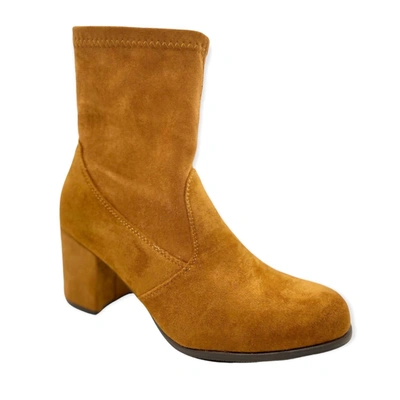 Shop Pierre Dumas Take Off Boots In Tan In Brown