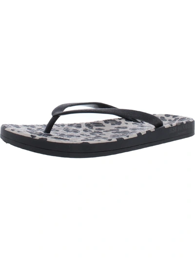 Shop Ilse Jacobsen Womens Flip Flop Glitter Thong Sandals In Black