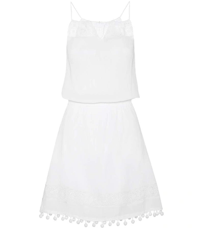 Heidi Klein Lace-trimmed Dress In White