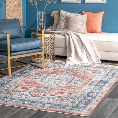 Nuloom Zara Vintage Medallion Area Rug