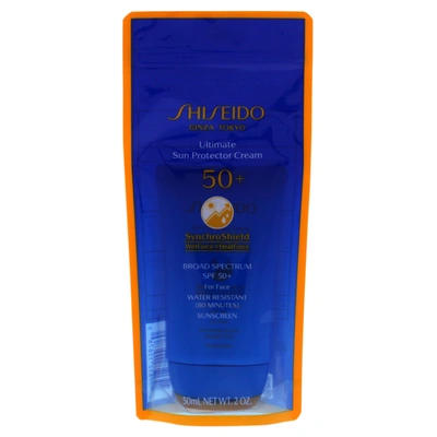 Shop Shiseido Ultimate Sun Protector Cream Spf 50 By  For Unisex - 2 oz Sunscreen
