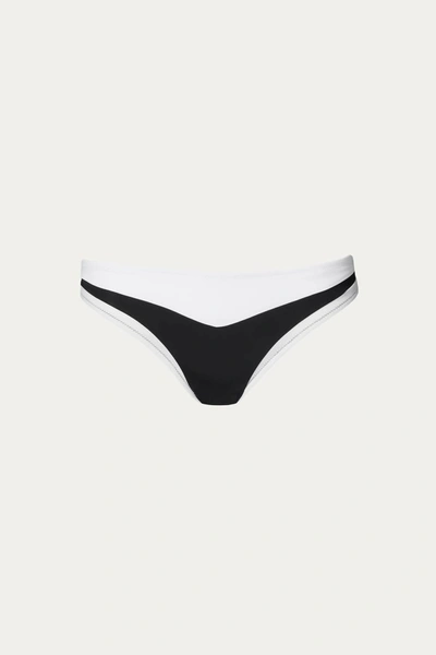 Shop Allsisters Orionis Bikini Bottom In Black/white