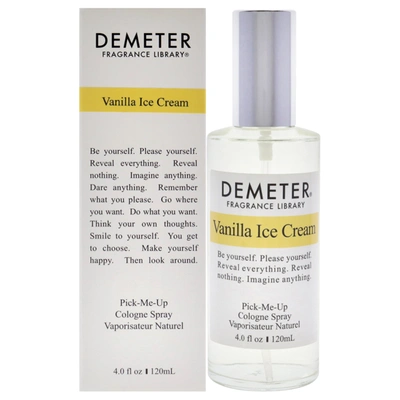Shop Demeter Vanilla Ice Cream By  For Women - 4 oz Cologne Spray