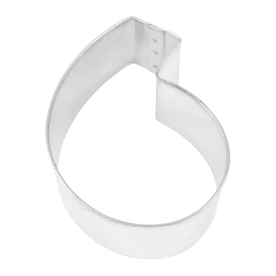 R & M International Number 6 Cookie Cutter In Silver