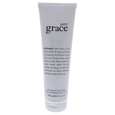 Shop Philosophy Pure Grace Shimmering Body Lotion By  For Unisex - 8 oz Body Lotion