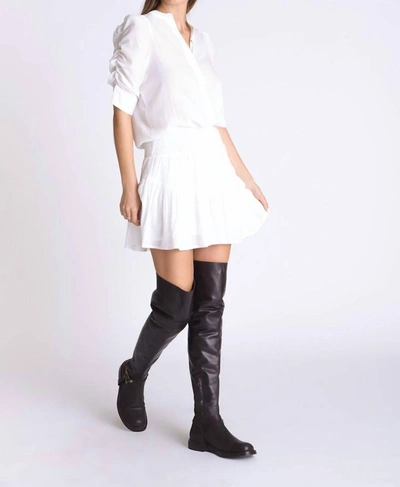 Shop Muche & Muchette Dino Ruched Dress In White