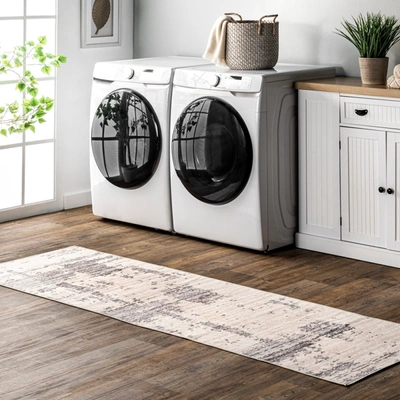 Nuloom Ariana Machine Washable Abstract Area Rug