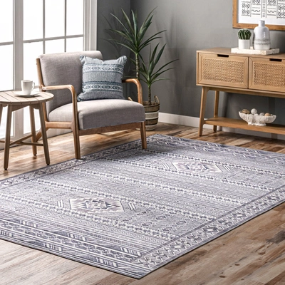 Nuloom Jenine Southwestern Machine Washable Area Rug