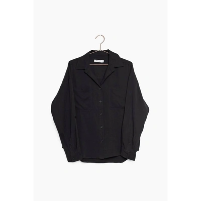 Shop Mod Ref Austin Long Sleeve Blouse In Black