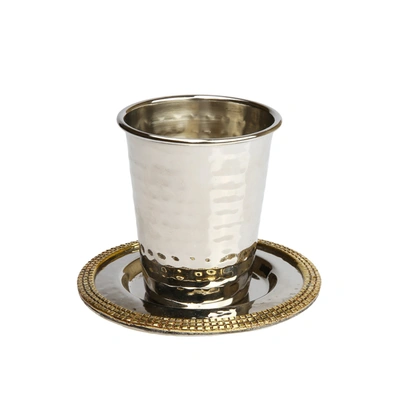 Shop Classic Touch Decor Kiddush Cup With Mosaic Design