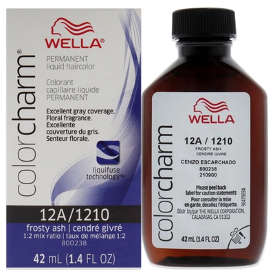 Shop Wella Color Charm Permanent Liquid Haircolor - 1210 12a Frosty Ash By  For Unisex - 1.4 oz Hair Color
