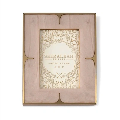 Shop Shiraleah Ariston Frame 4x6 In Beige/gold