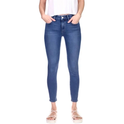 Dl1961 - Women's Florence Mid Rise Instasculpt Skinny Jeans In Blue Bell In Blue