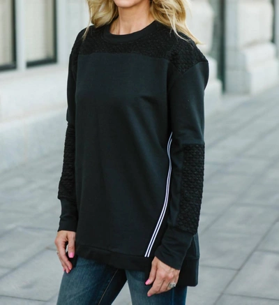 Shop Lyssé Devoe Sweatshirt In Black