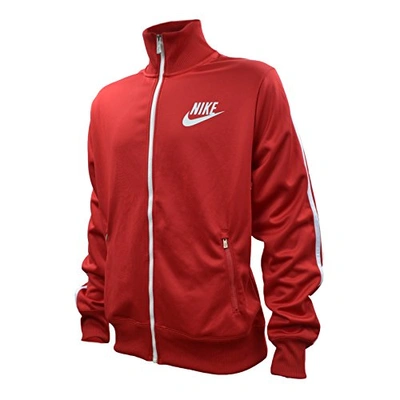 Nike Hbr Mens Track Jacket Red/white 502643-611