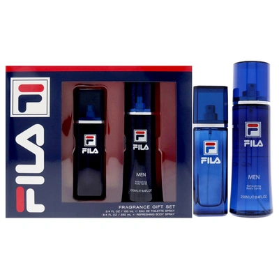 Shop Fila For Men - 2 Pc Gift Set 3.4oz Edt Spray, 8.4oz Body Spray