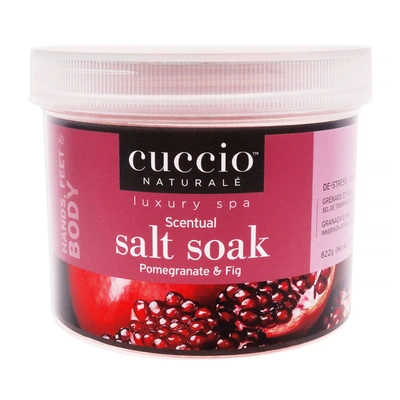 Shop Cuccio Naturale Luxury Spa Scentual Salt Soak - Pomegranate And Fig By  For Unisex - 29 oz Bath Salt