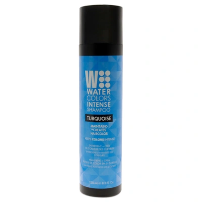 Shop Tressa Watercolors Intense Shampoo - Turquoise By  For Unisex - 8.5 oz Shampoo