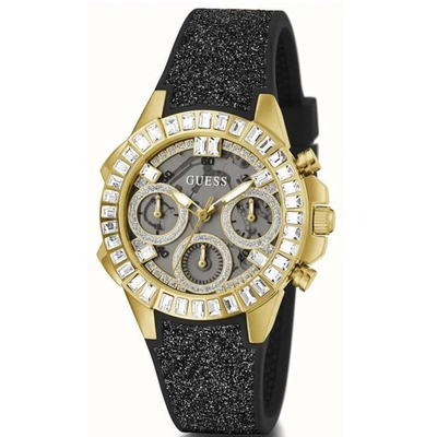 Shop Guess Women's Classic Grey Dial Watch In Gold