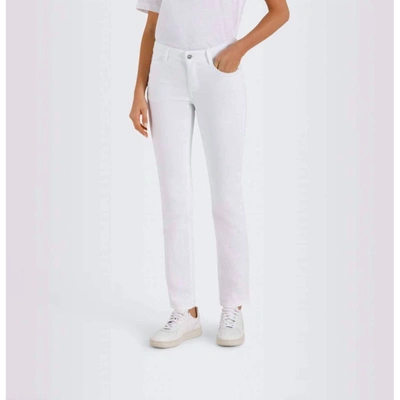 Shop Mac Dream Straight 30 Jeans In White"