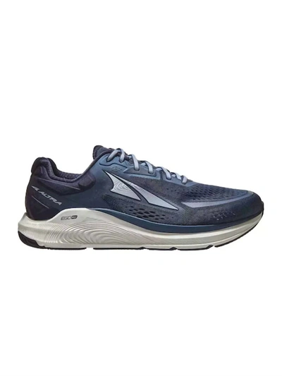 Shop Altra Men's Paradigm 6 Running Shoes In Navy/light Blue In Multi