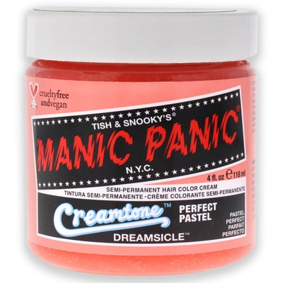 Shop Manic Panic Creamtone Perfect Pastel Hair Color - Dreamsicle By  For Unisex - 4 oz Hair Color