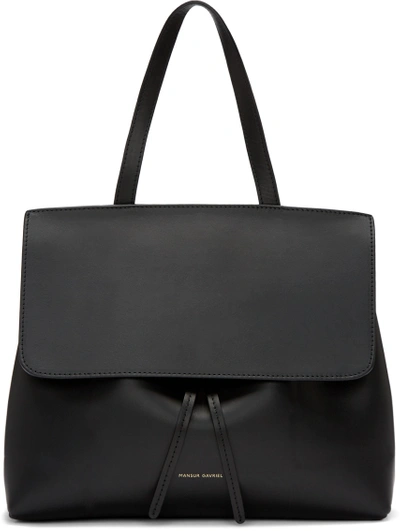 Mansur Gavriel Black Leather Mini Lady Bag