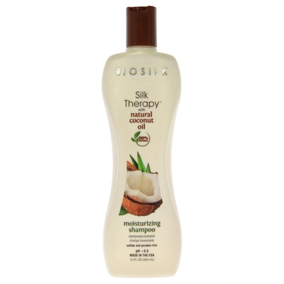 Shop Biosilk Silk Therapy With Organic Coconut Oil Moisturizing Shampoo By  For Unisex - 12 oz Shampoo