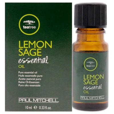 Shop Paul Mitchell Tea Tree Essential Oil - Lemon Sage For Unisex 0.33 oz Oil