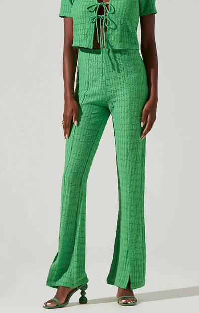 Shop Astr Zoey Pant In Green