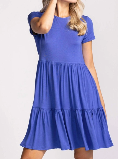 Shop Pink Martini Lola Dress In Royal Blue