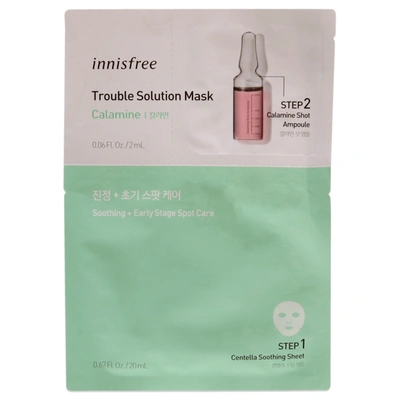 Shop Innisfree Trouble Solution Mask - Calamine For Unisex 1 Pc Kit