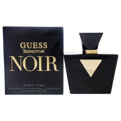 Shop Guess I0097526 2.5 oz Seductive Noir Perfume Edt Spay For Women