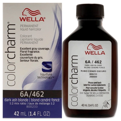 Shop Wella Color Charm Permanent Liquid Haircolor - 462 6a Dark Ash Blonde By  For Unisex - 1.4 oz Hair Co