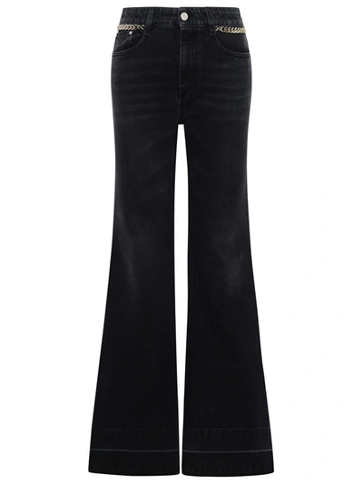 Shop Stella Mccartney Black Cotton Jeans